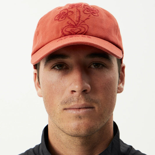 Maisie Panelled Cap - Red Rum