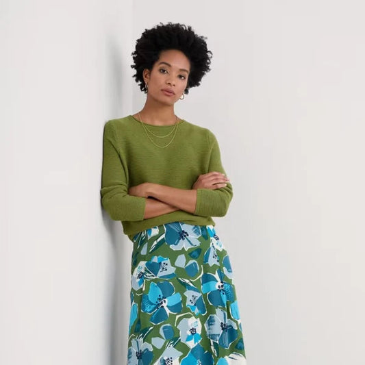 Makers Jumper - Dark Citron