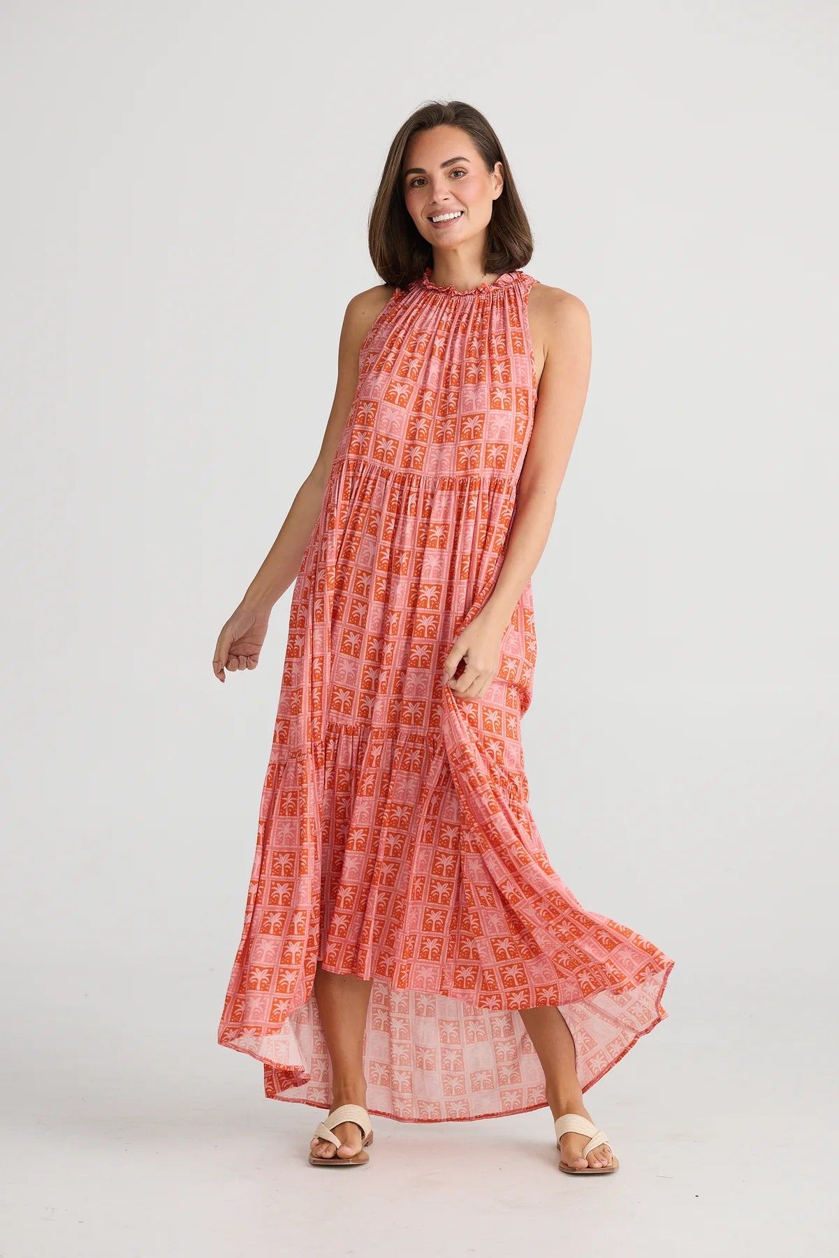 Margot Dress - Disco Palm