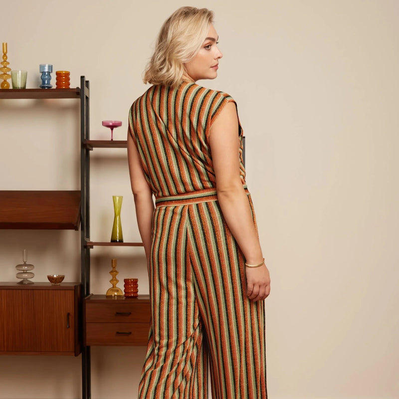 Mary Jumpsuit - Piso Stripe