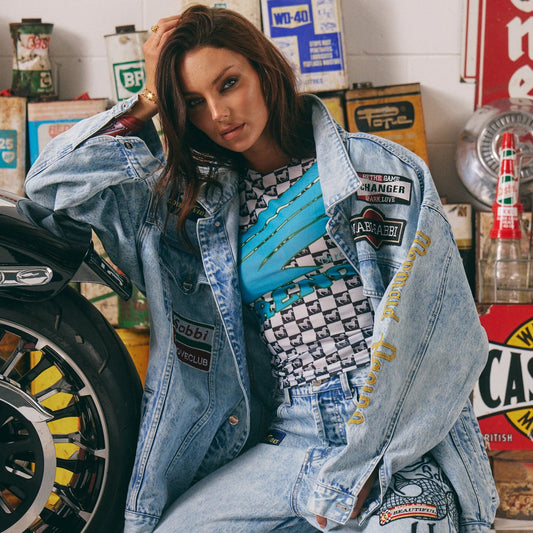 The Mermaid Racing Denim Jacket