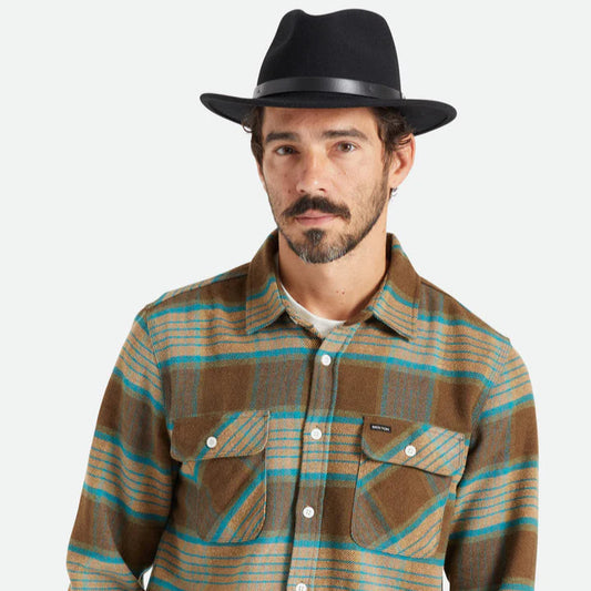 Messer Fedora - Black and Black
