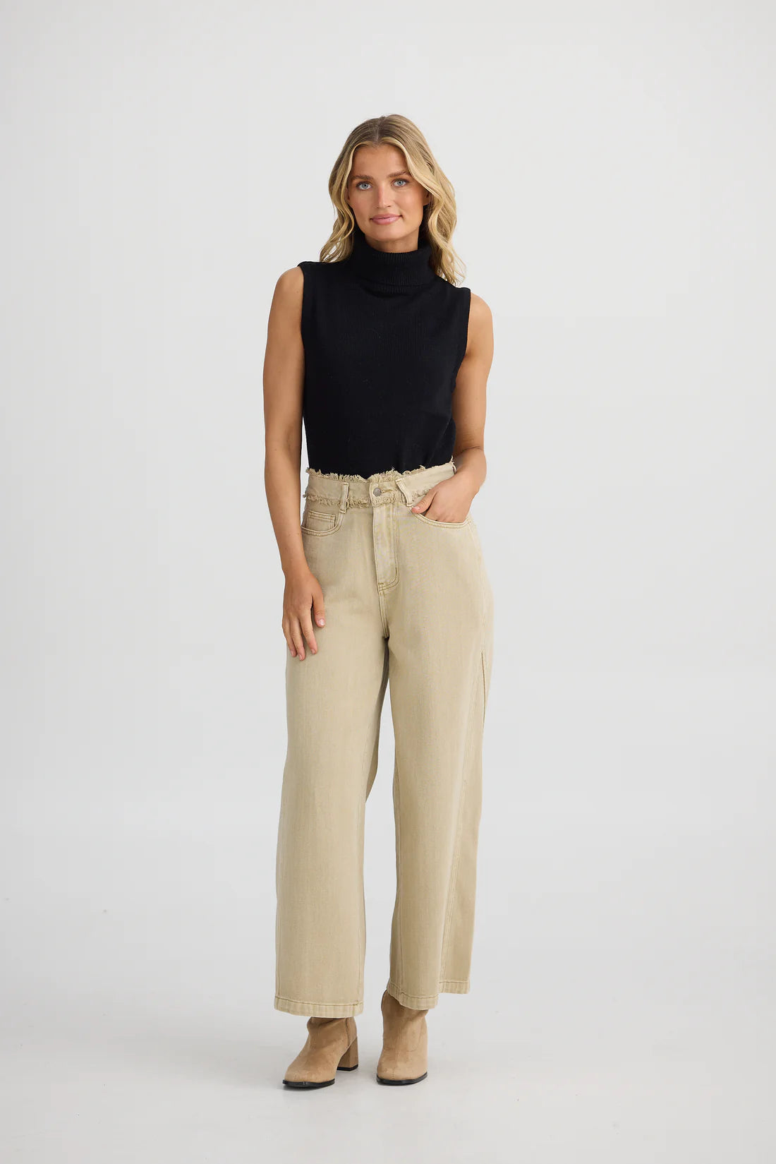 Milano Pant - Natural Wash