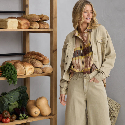 Milano Pant - Natural Wash