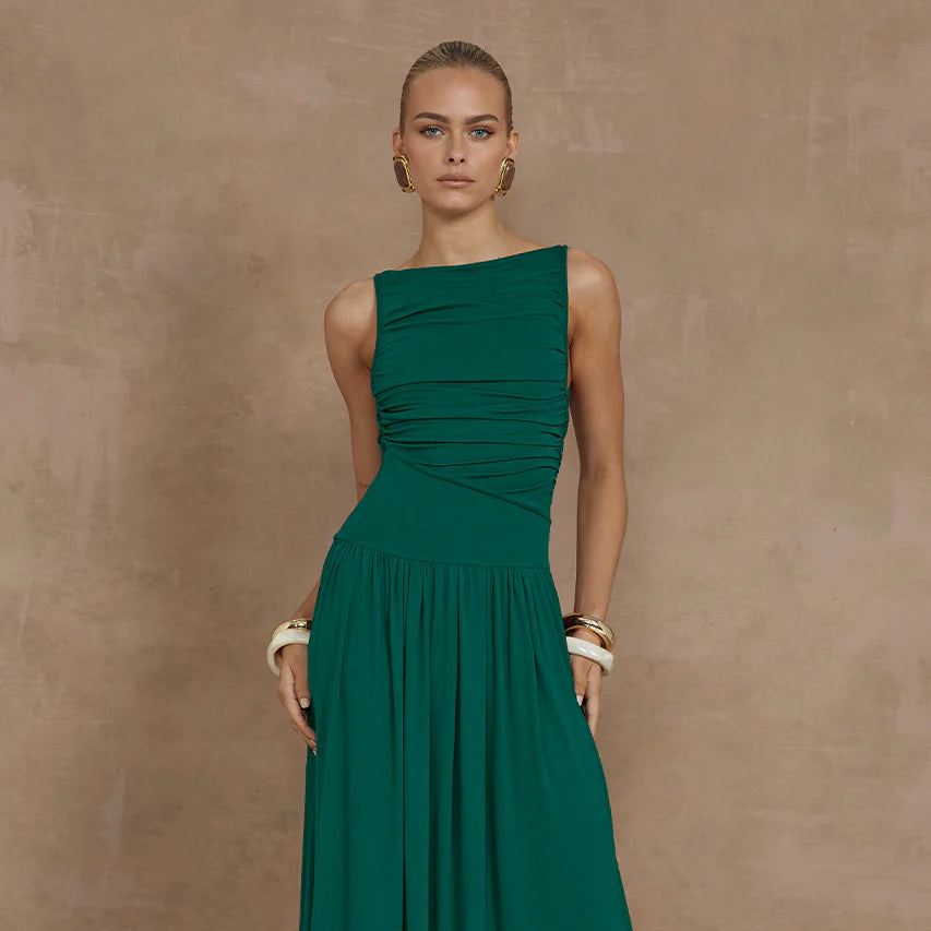 Nalla Maxi Dress - Emerald