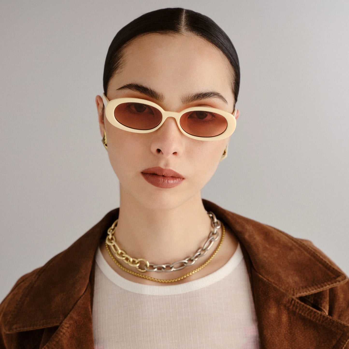 Outta Love Sunglasses - Ecru