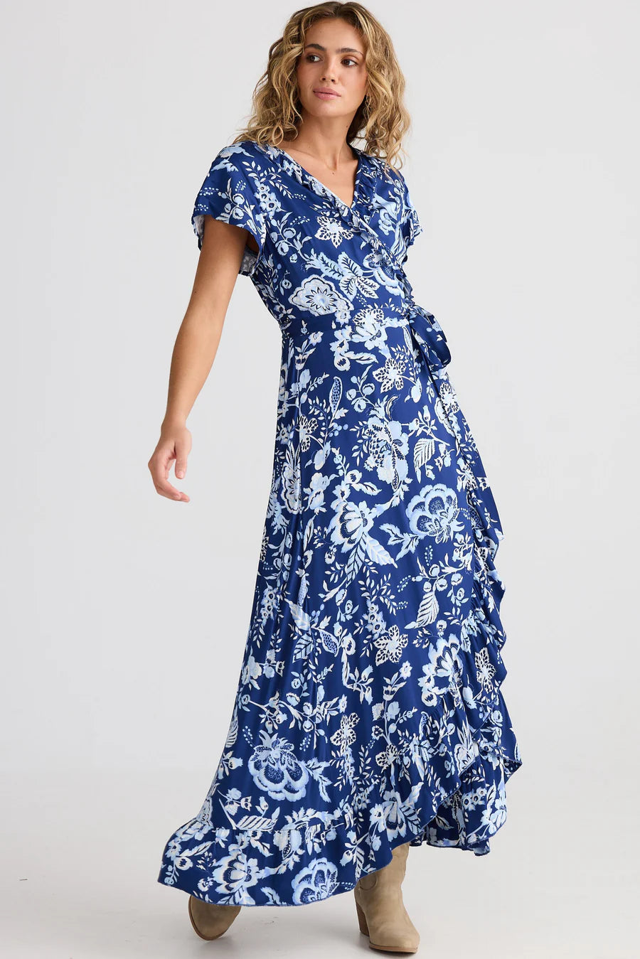 Palm Springs Dress - Celestial Bloom
