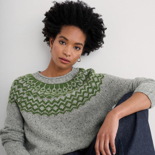 Port Kinnis Jumper Merion - Wag Tail Tor Forest Green