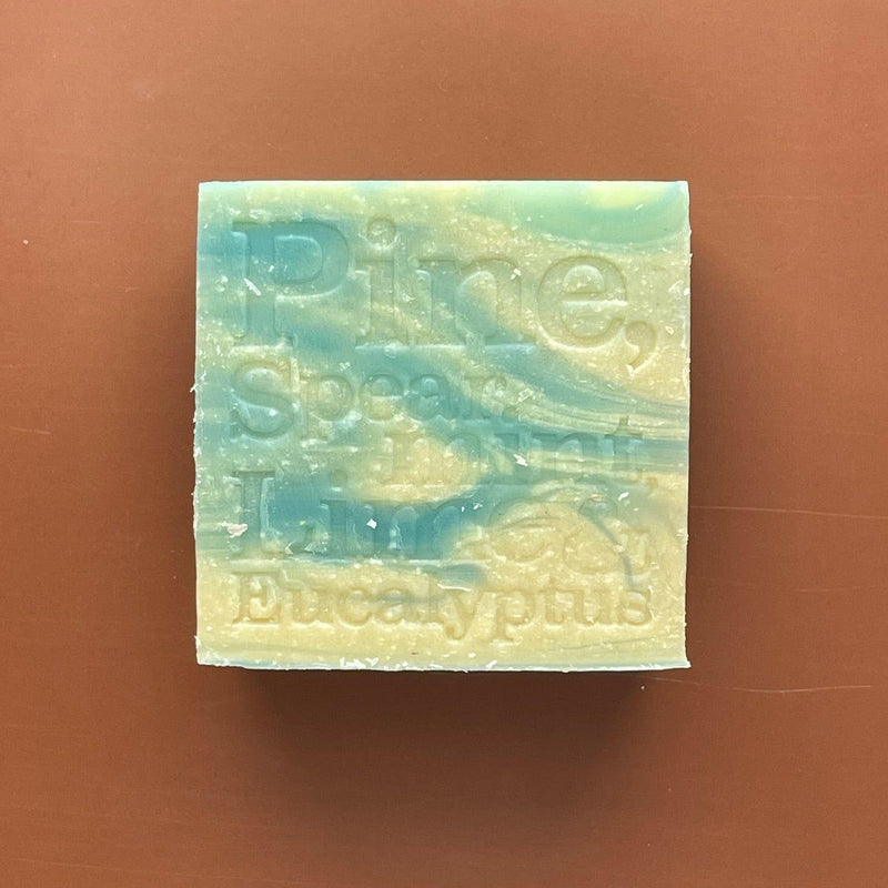 Pine, Spearmint, Lime and Eucalyptus Soap