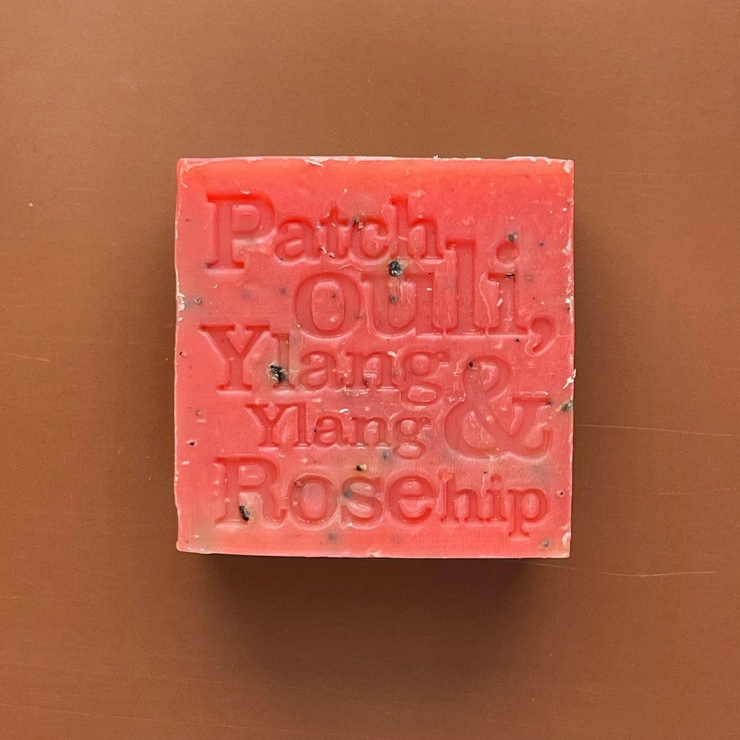 Patchouli, Ylang Ylang and Rosehip Soap