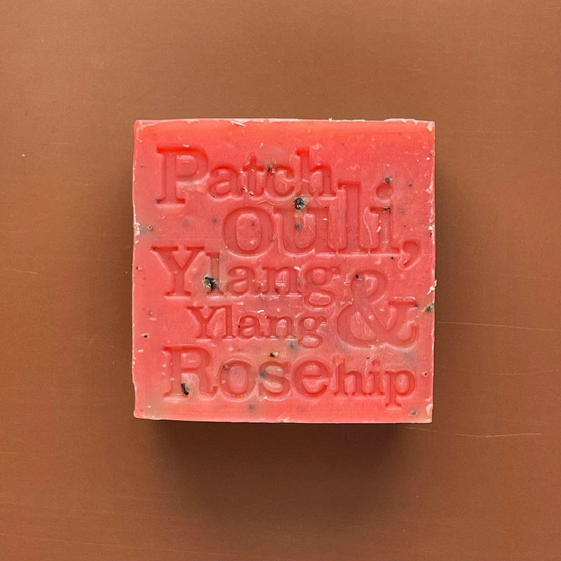Patchouli, Ylang Ylang and Rosehip Soap