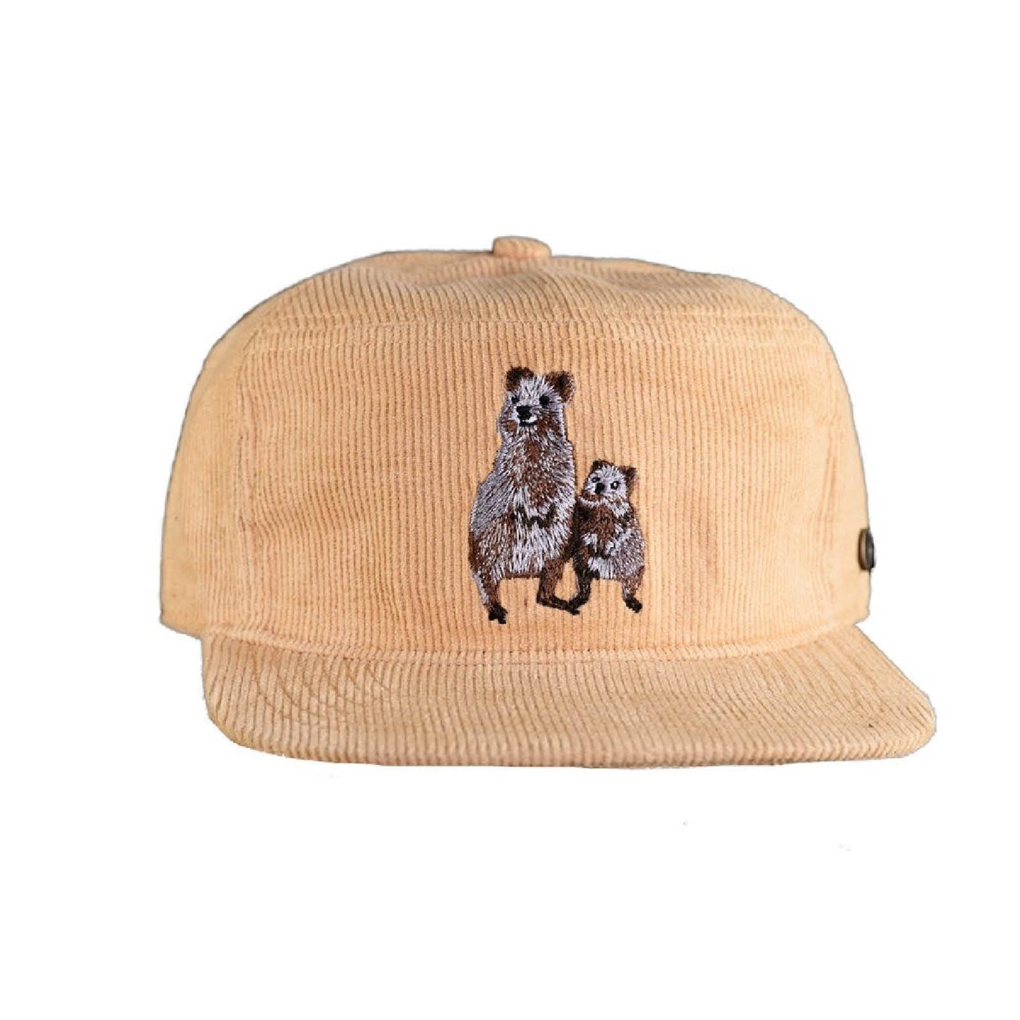 The Stash Cap - Corduroy - Quokka Mustard