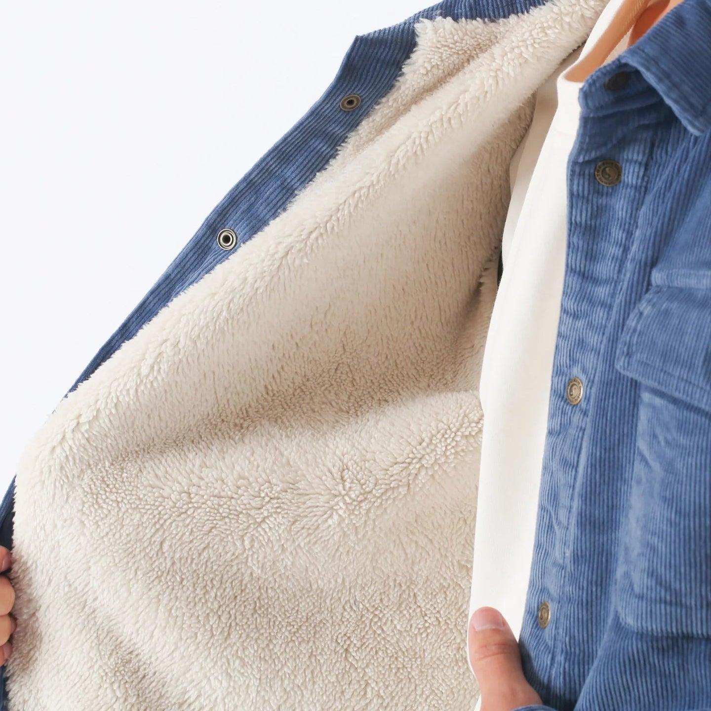 The Ranch Cord Jacket - Cobalt
