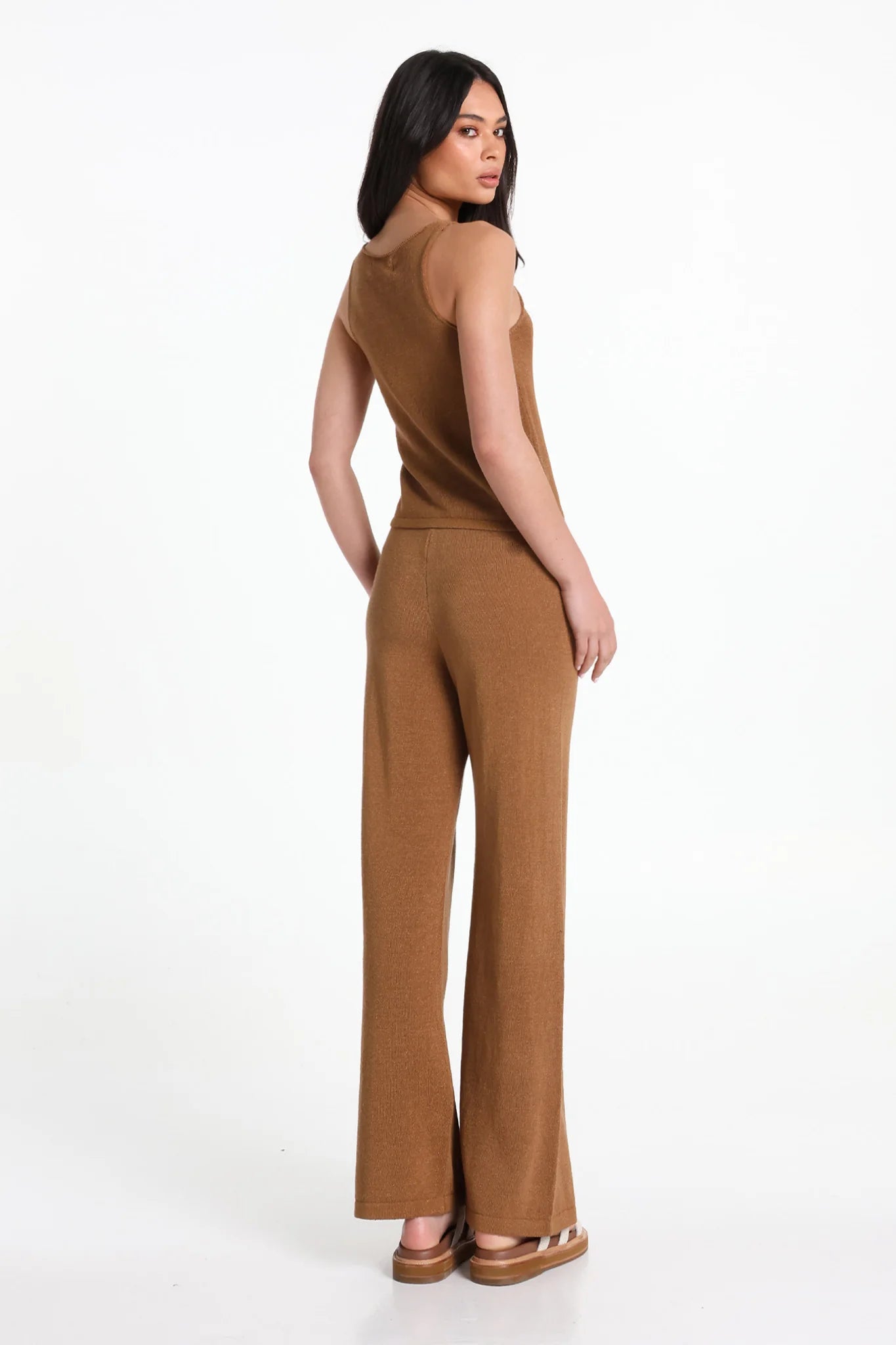 Raya Knit Top - Toffee