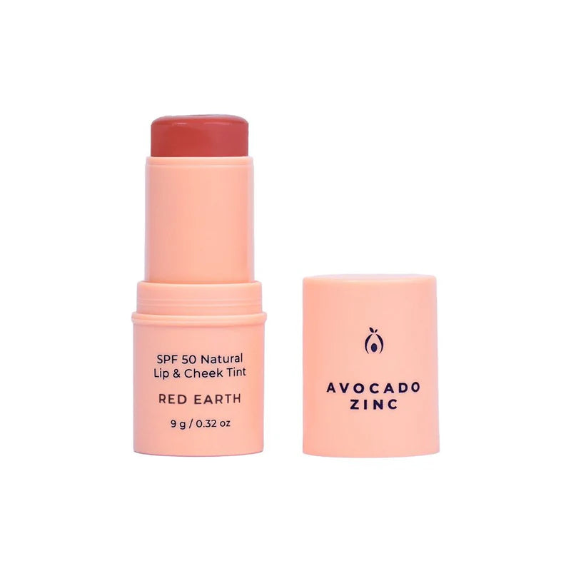 Natural Lip and Cheek Tint - Red Earth