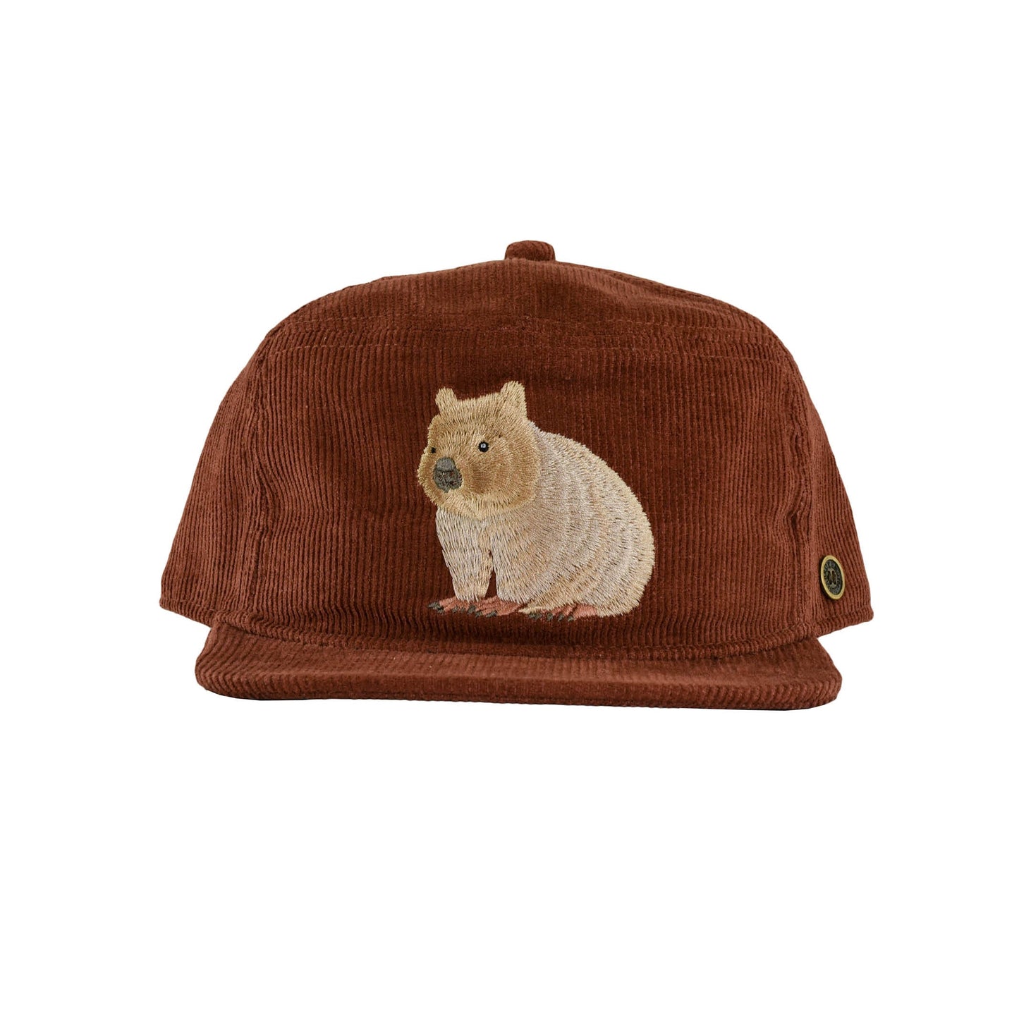 The Stash Cap - Corduroy - Wombat Brown
