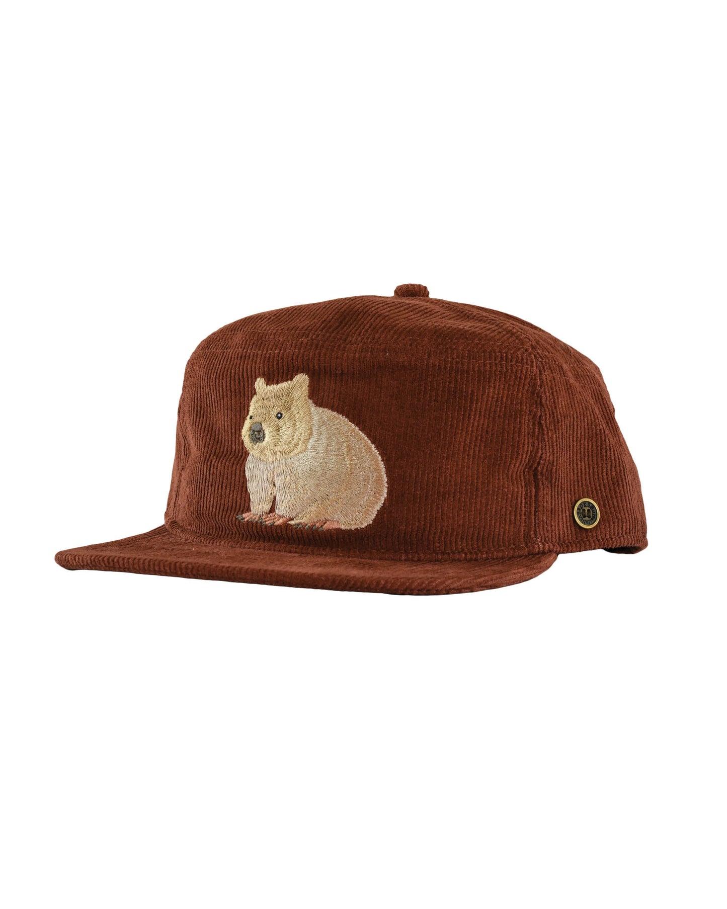 The Stash Cap - Corduroy - Wombat Brown