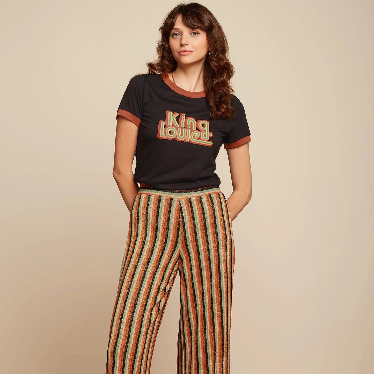 Sara Pants - Piso Stripe