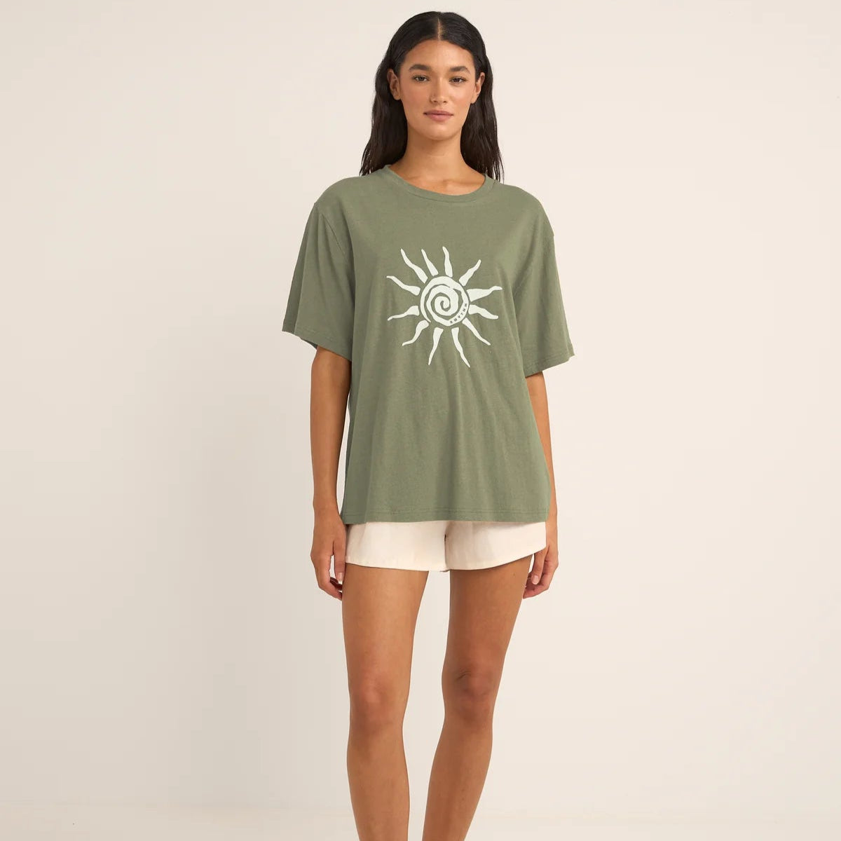 Seafarer Oversized T-Shirt - Olive