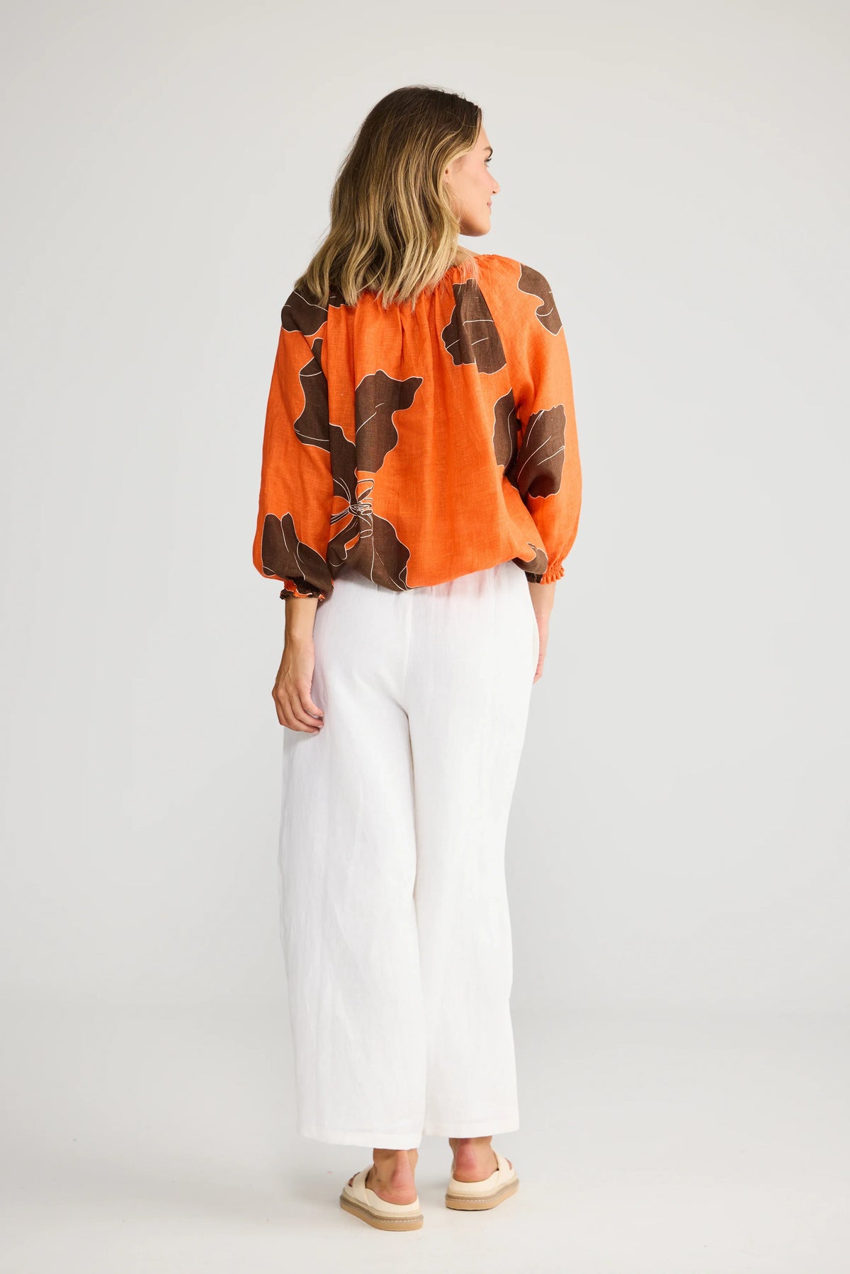 Seaside Top in Hibiscus Breeze