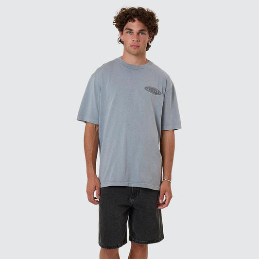Shadowless Oversize Fit Tee - Smog