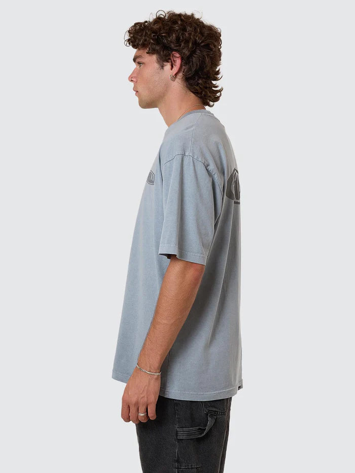 Shadowless Oversize Fit Tee - Smog