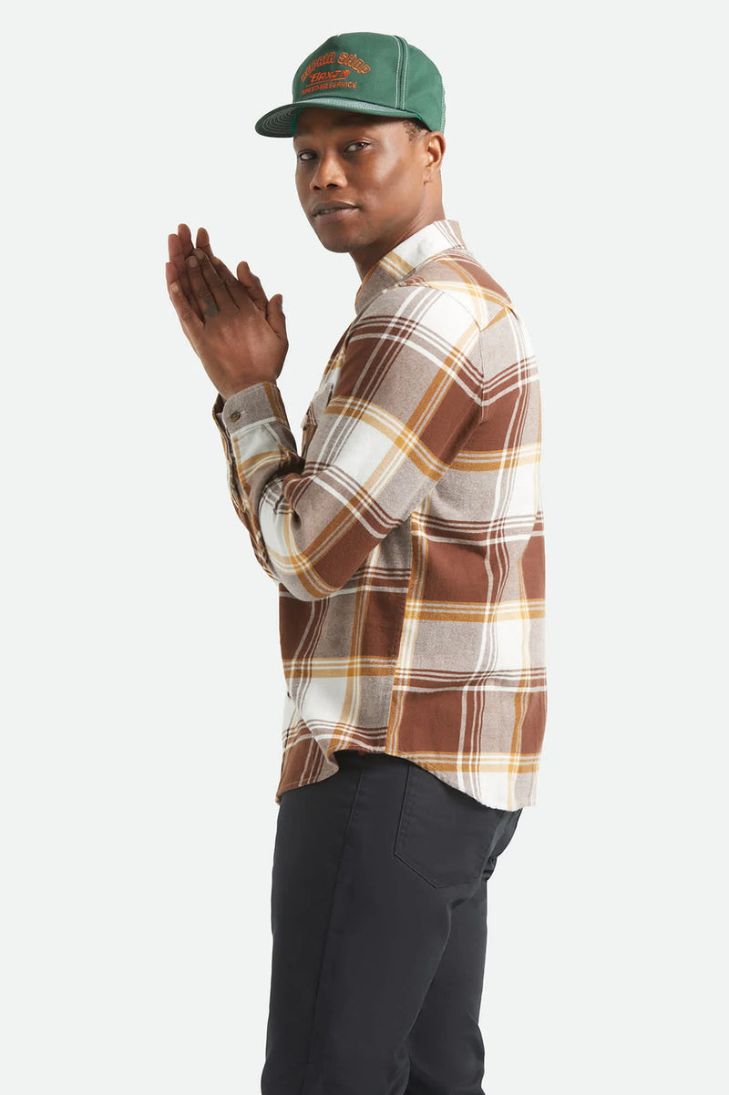 Bowery LW Ultra Flannel - Chocolate White
