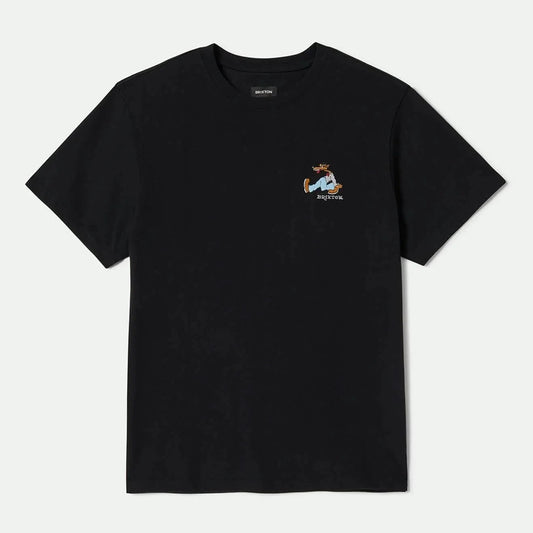 Stride HW S/S Standard T-Shirt - Black Classic Wash