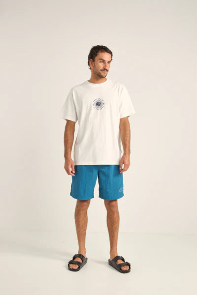 Sun Beams Vintage SS T-Shirt - Vintage White