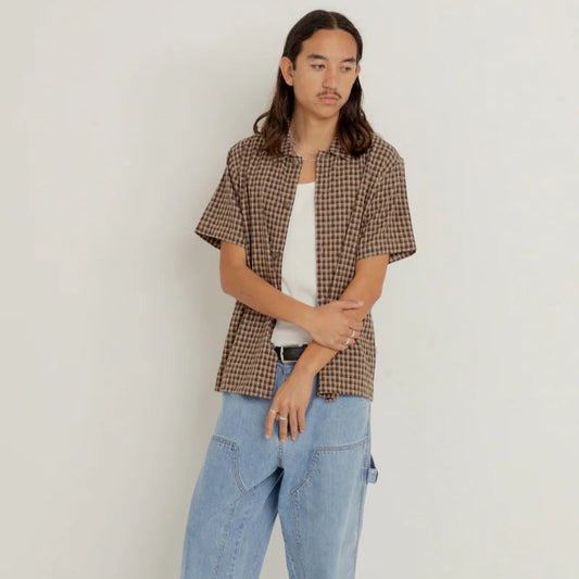 Sunday Session SS Shirt - Brown