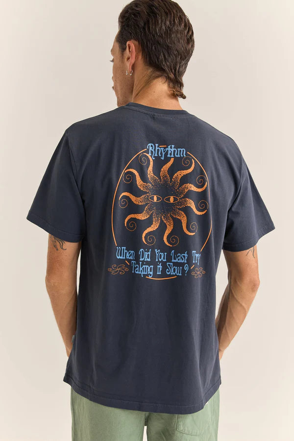 Sun Vintage SS T-Shirt - Navy