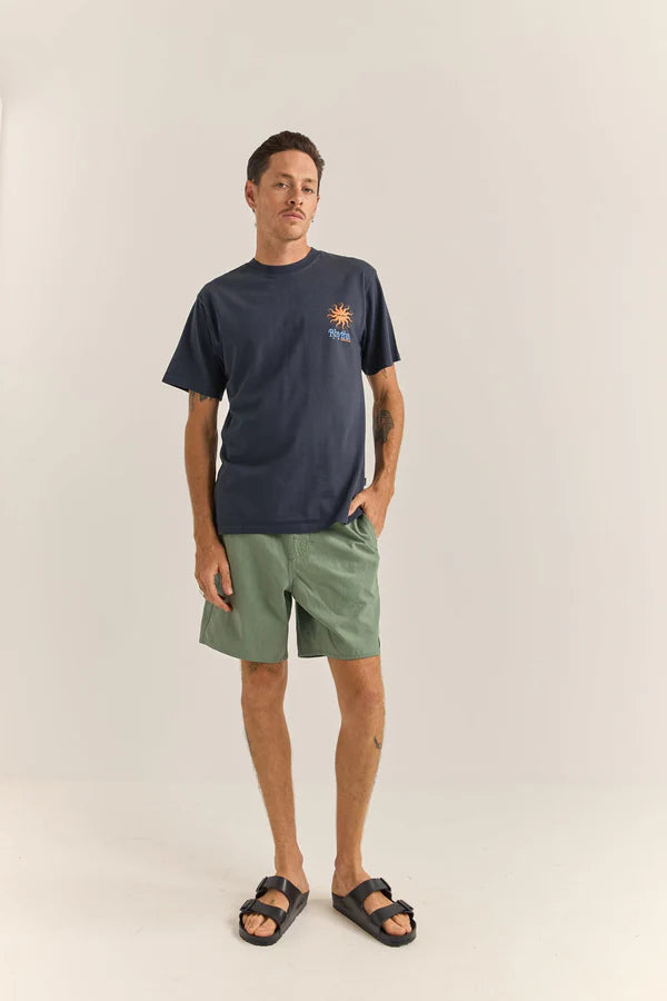 Sun Vintage SS T-Shirt - Navy