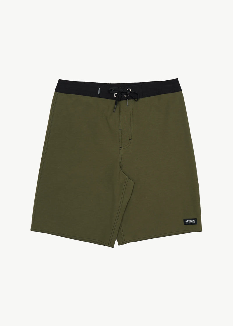 Surf Related V.2 - Fixed Waist Boardshort Military