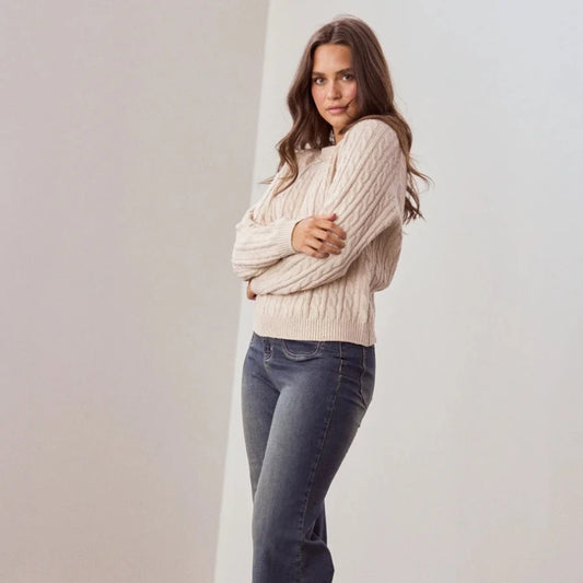 Ellie Knit - Almond Marle