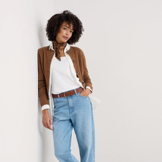 Tern Tide Cardigan - Coffee