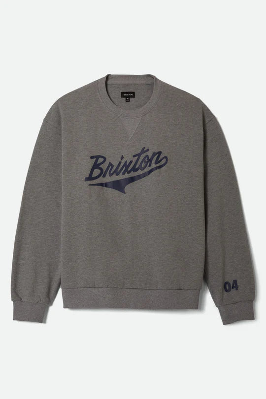 The League Broken in Crew - Heather Grey