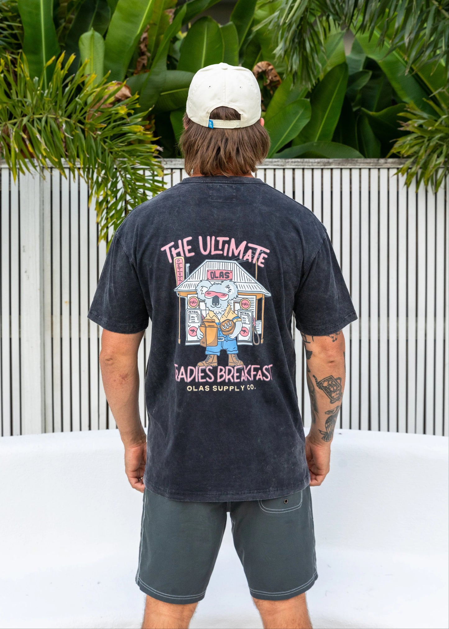 Tradies Brekky Tee - Black