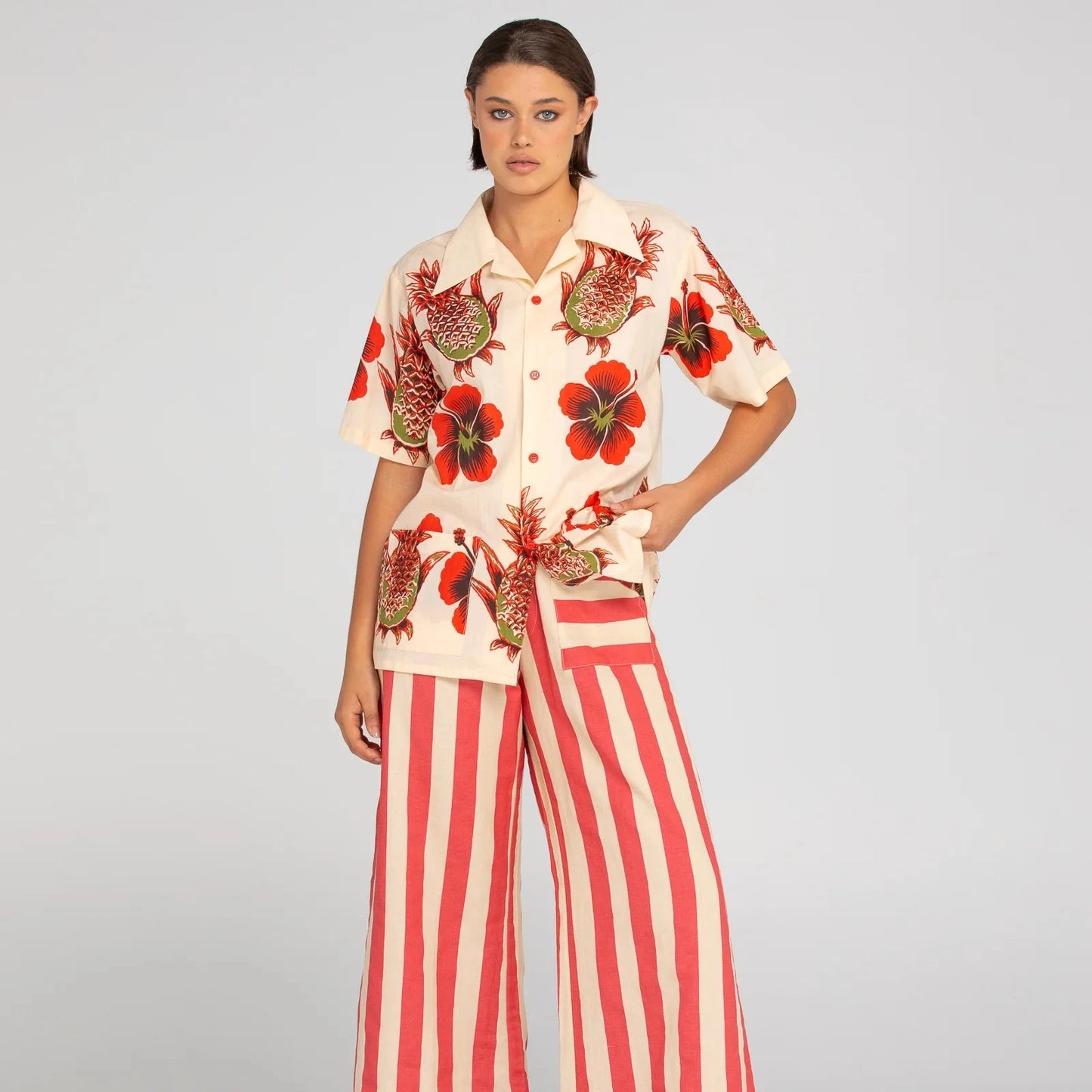 Tropicana Shirt - Hibiscus
