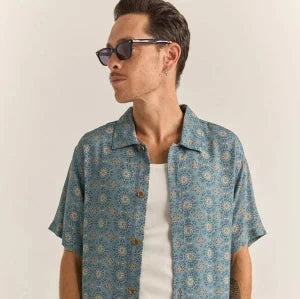 Tulum SS Shirt - Slate