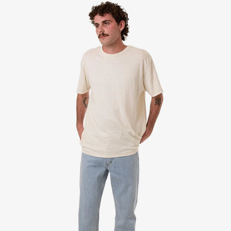 Unchopped Denim Jean - Ageless Blue