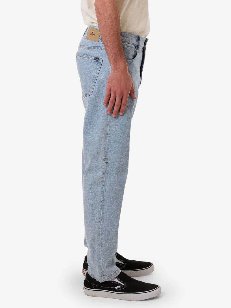 Unchopped Denim Jean - Ageless Blue