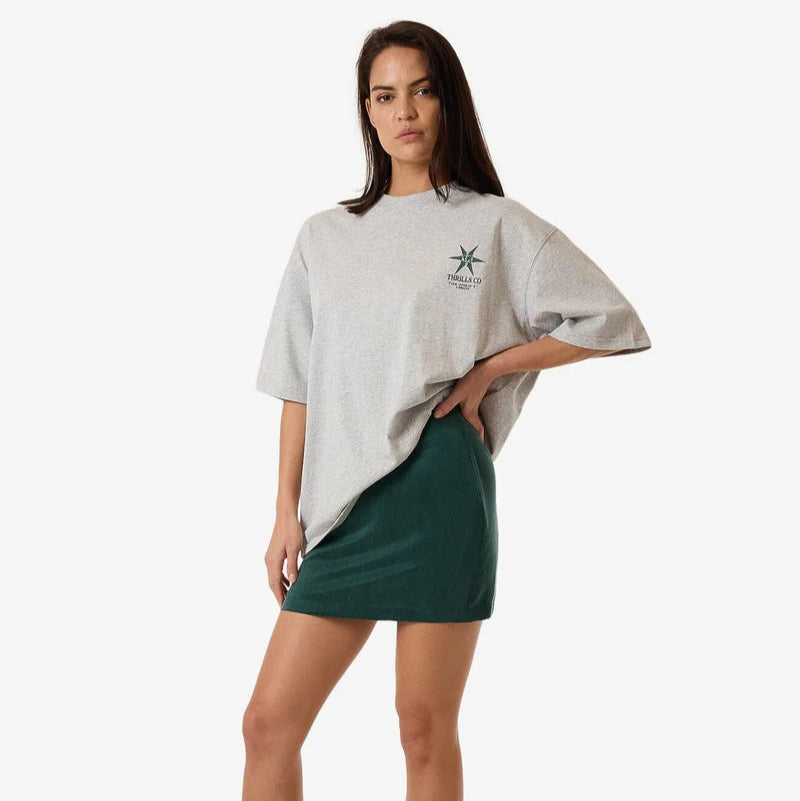 Valentina Mini Skirt - Deep Emerald