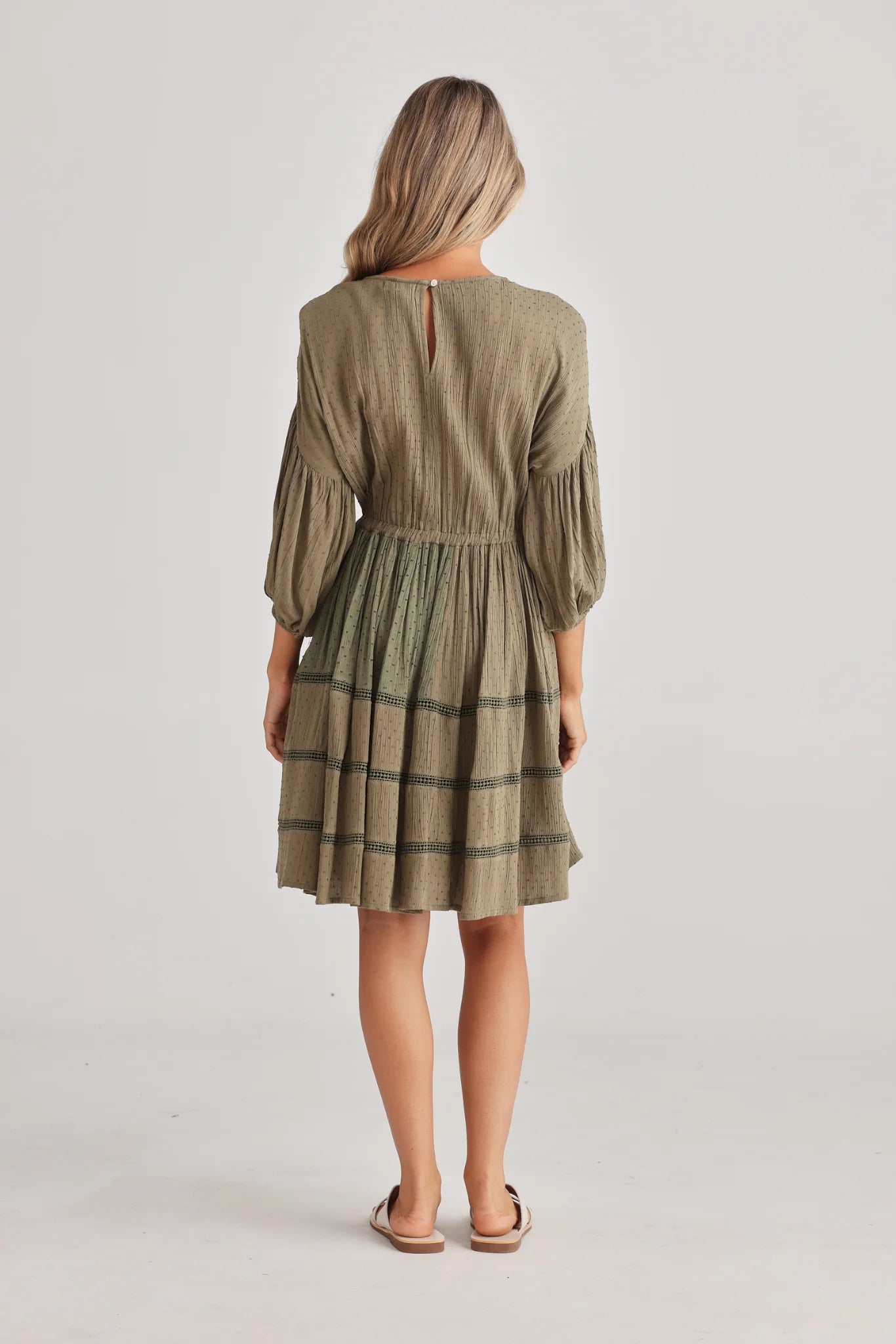 Venus Short Dress - Olive