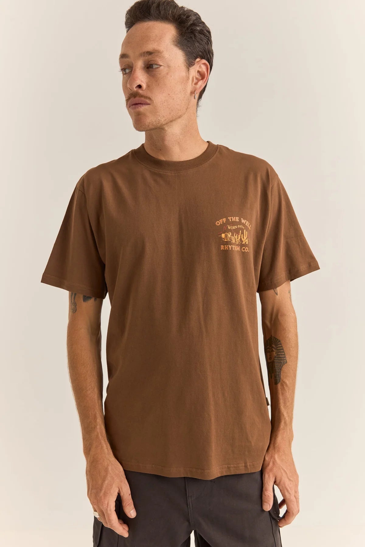 Worn Path SS T-Shirt - Chocolate