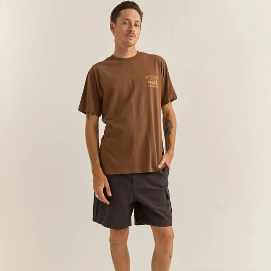 Worn Path SS T-Shirt - Chocolate