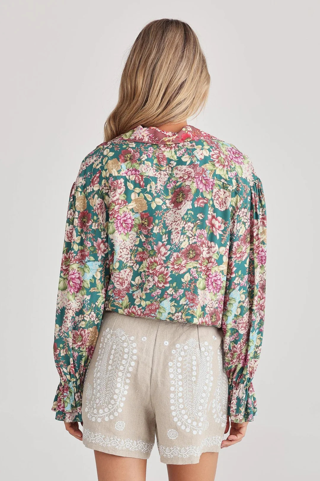 Zali Shirt- Rose Garden