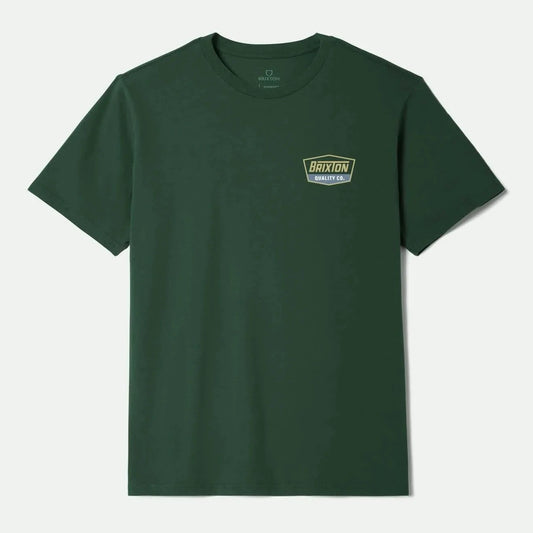Regal S/S Standard T-Shirt - Forest Green / Curry / Grey Blue